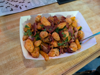 Bellingham Bay waterfront view from Waterfront Tavern
