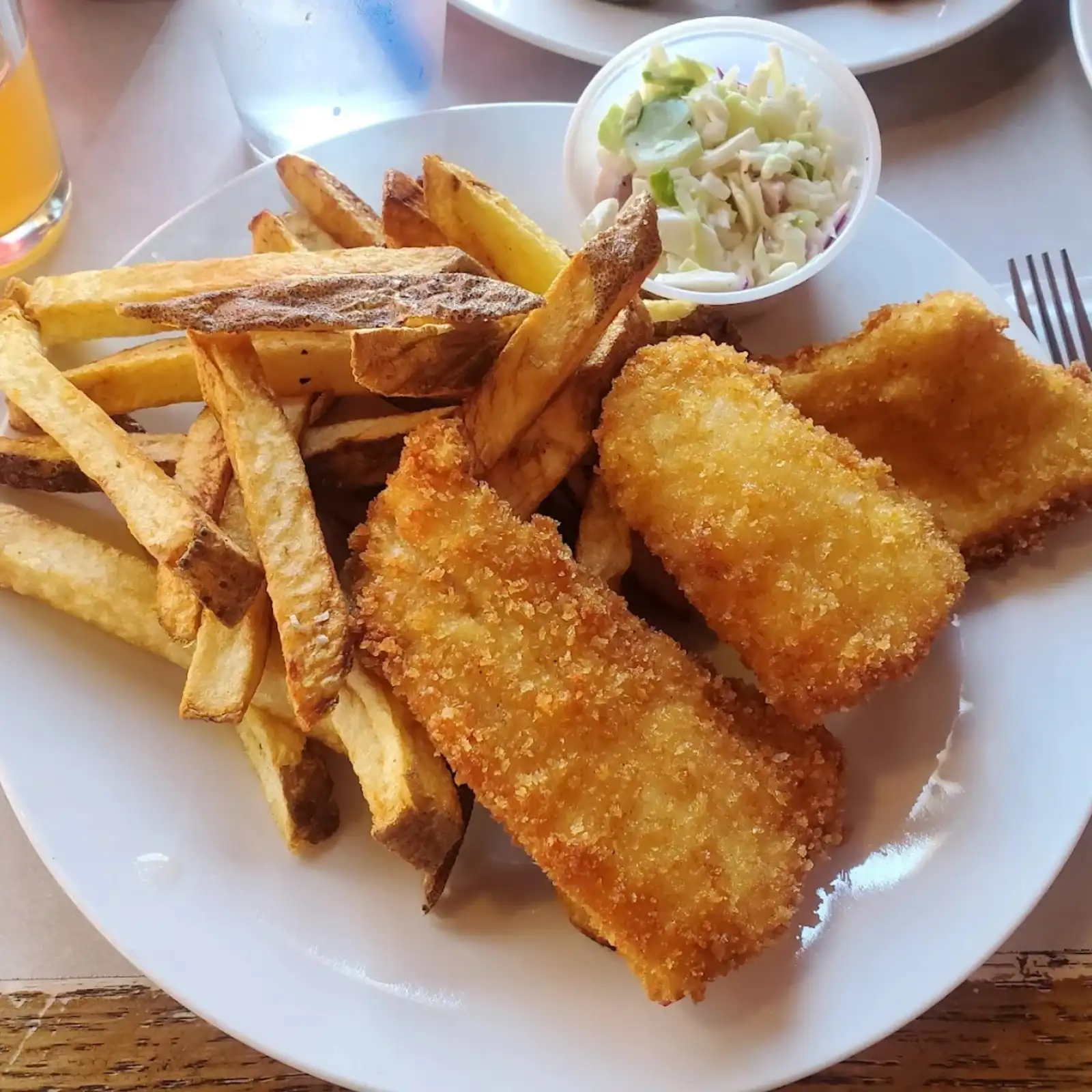 Beer-battered fish and chips at Waterfront Tavern Bellingham