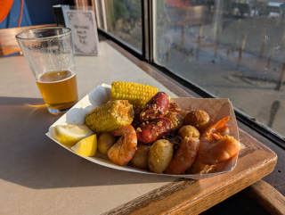 Food at Waterfront Tavern